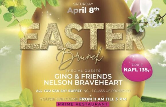 Easter Brunch at Prime Saturday April 8